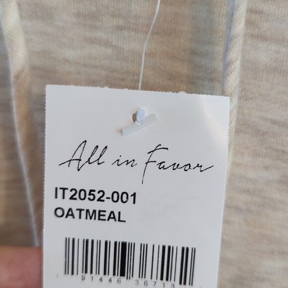 NWT All in Favor Hoodie, M - Picture 5 of 6